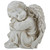 9.5" Ivory Resting  Angel Outdoor Patio Garden Statue - IMAGE 1