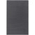 9' x 13' Charcoal Gray Solid Hand Loomed Rectangular Area Throw Rug - IMAGE 1