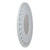 24.75" White Cascading Circles Round Wall Mirror - IMAGE 2