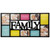 28.75" Black Dual-Sized 'Family' Collage Picture Frame - IMAGE 1