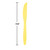 Club Pack of 288 Mimosa Yellow Reusable Party Knives 7.5" - IMAGE 2