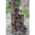 23.5" Rusted Cascading Pipes Outdoor Patio Garden Water Fountain - IMAGE 2