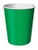 Club Pack of 96 Emerald Green Hot and Cold Paper Disposable Party Cups 9oz. - IMAGE 1