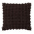22" Origami Elegance Bark Brown Decorative Throw Pillow - Down Filler - IMAGE 1