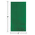 Club Pack of 600 Emerald Green 2-Ply Disposable Party Guest Napkins 8" - IMAGE 2