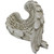 10.75" Weathered Angel Wings Outdoor Garden Statue - IMAGE 5