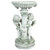 19.25" Cherub Angels Pedestal Bird Bath Outdoor Garden Statue