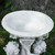 19.25" Cherub Angels Pedestal Bird Bath Outdoor Garden Statue - IMAGE 4