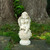 18" Cherub Angel Sitting on Finial Outdoor Garden Statue - IMAGE 2