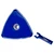 10.5" Triangular Weighted Swimming Pool Vacuum Head with Swivel Cuff - IMAGE 4