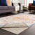 Gray Premium Felted Rectangular Pad for a 10' x 14' Area Throw Rug - IMAGE 2
