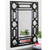 29.5" Black Framed Geometric Style Rectangular Wall Mirror - IMAGE 5