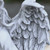 16.5" Gray Angel Decorative Outdoor Garden Bird Feeder Statue - IMAGE 4