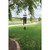 30" Black Signature Series Fleck Coated Aluminum Outdoor Patio Garden Wind Chimes - IMAGE 2