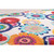 Floral Outdoor Patio Squared Seat Cushions - 18.5" - Blue and White - Set of 2 - IMAGE 2