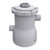 9.25" White and Gray 300 Gallon Above Ground Swimming Pool Filter Pump - IMAGE 1