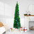 6' Pre-Lit Pencil Northern Balsam Fir Artificial Christmas Tree - Multi-Color LED Lights