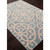 2' x 3.6' Blue and Gray Transitional Scrolled Rectangular Outdoor Area Throw Rug - IMAGE 3