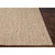 2' x 3' Wheat and Russet Daytona Hand Woven Sisal Solid Pattern Area Throw Rug - IMAGE 3