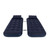 6.25' Navy Blue 3 in 1 Inflatable Flocked Air Mattress with Pillows - IMAGE 3