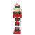 15" Red and Green Traditional Striped Elf Christmas Nutcracker - IMAGE 5