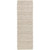 2.5' x 8' Contemporary Beige and Pastel Gray Hand Woven Area Throw Rug Runner - IMAGE 1