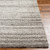 5.3’ x 7.6’ Natural Illusions Warm Gray and Porcelain White Striped Area Throw Rug