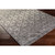 4' x 5.5' Iris Excursions Charcoal Gray and Light Gray Area Throw Rug - IMAGE 3