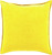 18" Chastity's Blush of Pureness Lemon Glacier Yellow Decorative Throw Pillow - IMAGE 1