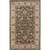 9' x 12' Chocolate Brown and White Traditional Hand Tufted Rectangular Area Throw Rug - IMAGE 1