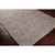 2' x 3' Intertwine Gray and Brown Hand Woven Wool Area Throw Rug - IMAGE 6