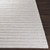 6' x 9' White Braided Stripes Hand Woven Rectangular Area Throw Rug - IMAGE 5