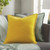 18" Chastity's Blush of Pureness Lemon Glacier Yellow Decorative Throw Pillow - Down Filled - IMAGE 2