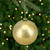 Shiny Vegas Gold Shatterproof Christmas Ball Ornament 6" (150mm) - IMAGE 1