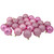 24ct Bubblegum Pink Shatterproof 4-Finish Christmas Ball Ornaments 2.5" (60mm) - IMAGE 1