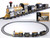 12-Piece Fast Forward Battery Operated Lighted and Animated Classic Train Set with Sound - IMAGE 4