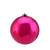 Magenta Pink Shatterproof Shiny Christmas Ball Ornament 6" (150mm) - IMAGE 1