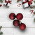 12ct Burgundy Shatterproof 4-Finish Christmas Ball Ornaments 3.25" (80mm) - IMAGE 2