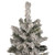 4.5' Pre-Lit Flocked Pine Medium Artificial Christmas Tree - Clear Lights - IMAGE 3