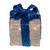 Lighted Gift Boxes Outdoor Christmas Decorations - 10" - Silver and Blue - Set of 3