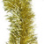 Northlight 6-Foot Pencil Gold Tinsel Artificial Christmas Tree - Unlit, Sparkly & Easy Setup