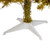 Pre-Lit Gold Iridescent Tinsel Slim Artificial Christmas Tree - 4' - Clear Lights - IMAGE 2