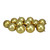 12ct Shiny Vegas Gold Shatterproof Christmas Ball Ornaments 4" (100mm) - IMAGE 6