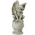 13" Sitting Gargoyle on a Finial Outdoor Patio Garden Statue - IMAGE 1