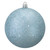 Shatterproof Glitter Christmas Ball Ornament - 4" (100mm) - Mermaid Blue - IMAGE 2