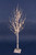 4' Pre-Lit White Christmas Twig Tree Outdoor Yard Art Decoration - Warm White LED Lights - IMAGE 3