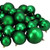 Shatterproof Christmas Ball Ornaments - 2.25" to 4" (100mm) - Green - 50ct - IMAGE 3