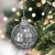 9ct Silver Splendor Mirrored Glass Disco Ball Christmas Ornaments 1.5" (40mm) - IMAGE 3