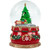 5.5" Musical Christmas Tree and Train Water Globe - IMAGE 1