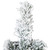 Pencil Flocked Pine Artificial Christmas Tree - 6' - Unlit